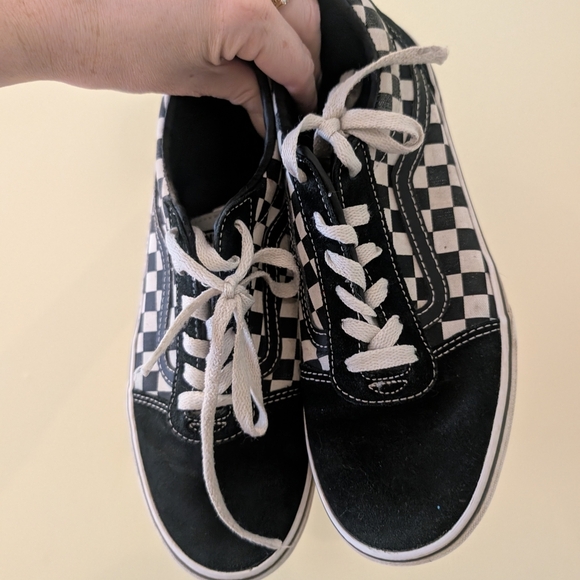 Vans Checkerboard Sneakers Kids Youth 5 - Picture 6 of 7